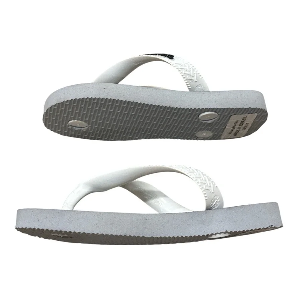 Havaianas Toddler Unisex Flip Flops The Minions Jail Outfit‎ Gray Slippers Sz 10